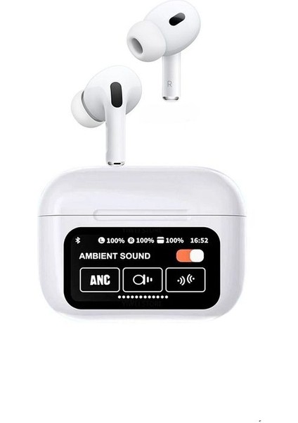 Dokunmatik OLED Ekranlı Air Pro 2 Bluetooth Kulaklık Anc/enc Tüm Modlar Aktif Bluetooth Kulaklık fiyatları