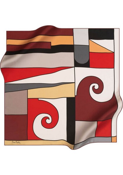 90X90 Pierre Cardin Polyester Tivil Eşarp