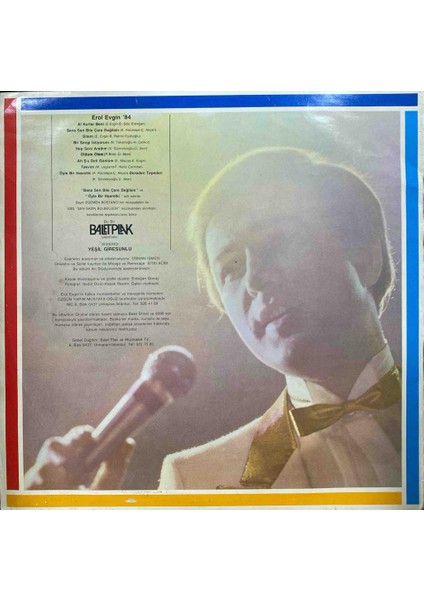 Erol Evgin – Erol Evgin 84 fiyatları