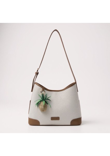 Kriste Bell Kadın Aksesuarlı Şık Omuz Çantası 27018