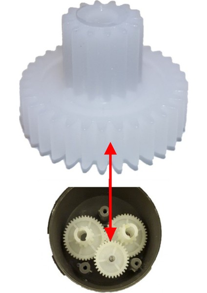 Fakir Rhapsody - Motto - Sms 310 - Sms 210 - Andora Çırpıcı Dişli Kutusu Çift Dişlisi