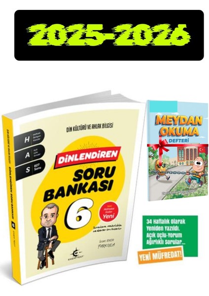 Eker Test 6. Sınıf Dinlendiren Soru Bankası 2026