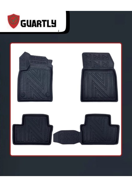 Renault Clio 5 2019 ve Sonrası Uyumlu Araca Özel Premium 4D Havuzlu Paspas Takımı fiyatları