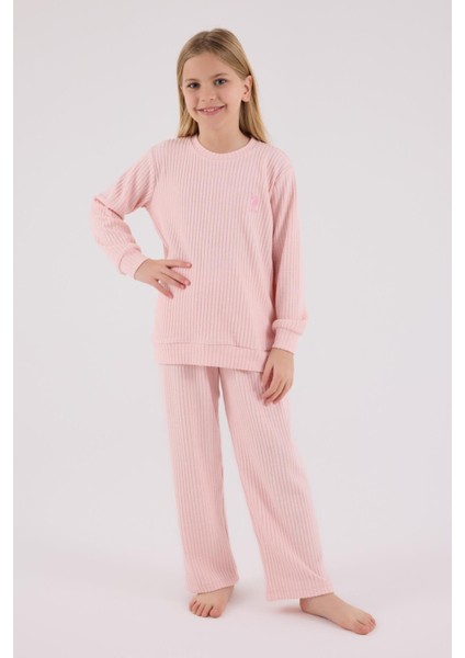 Kız Çocuk Eşofman Takımı Açık Pembe modelleri