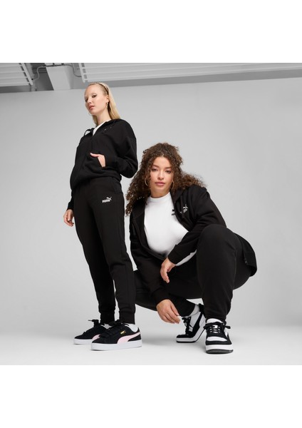 Essentials No.1 Logo Kadın Siyah Eşofman Altı (682450-01)