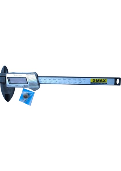 Dijital Kumpas – 150 mm – Plastik Gövde – Hassas Ölçüm Aleti