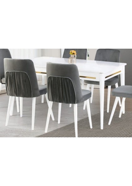 Bera Beyaz 145+35 Sima Açılabilir Masa