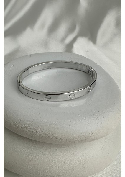 Çivi Model Metal Kelepçe Bileklik (Iç Çapı:6cm) fiyatları