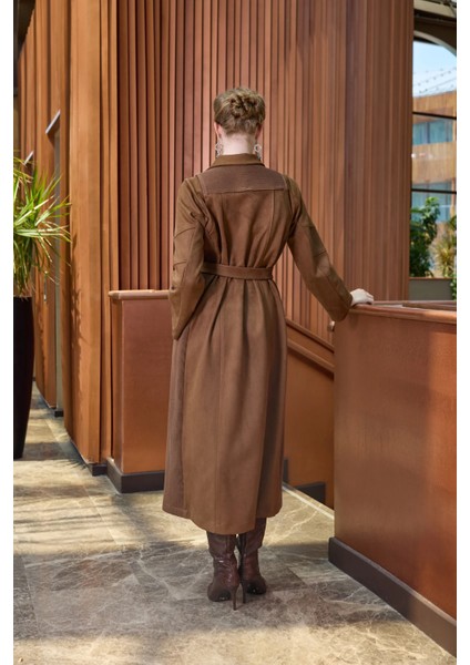 Süet Pardesü 38502 Taba fiyatları