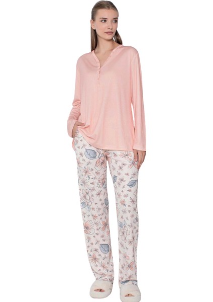 Limissi Desenli Malisa Pijama Takımı 24408