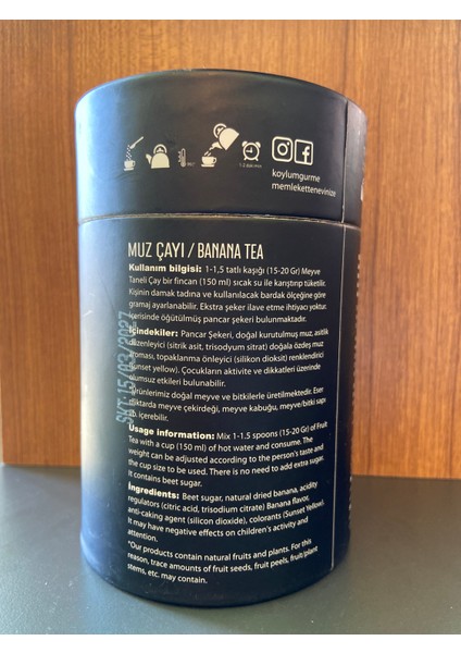 Muz Çayı Gerçek Meyve Taneleri 250 G fiyatları