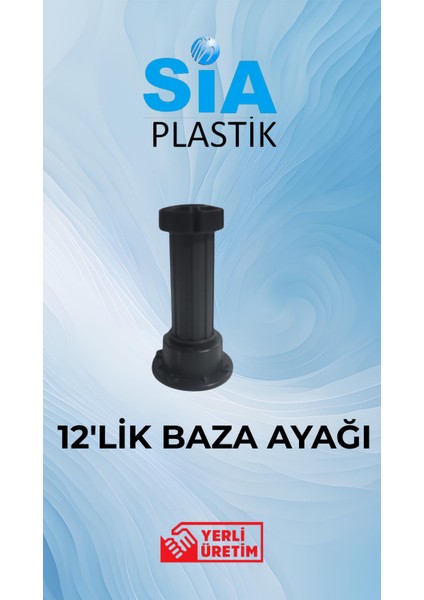 12'lik Baza Ayağı- 1 KOLİ(300 Adet)
