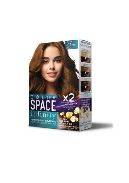 Infinity Set Boya 6.7 Çikolata Kahve