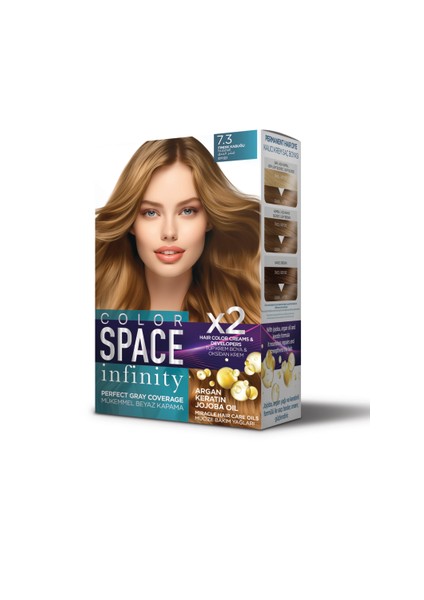 Infinity Set Boya 7.3 Fındık Kabuğu