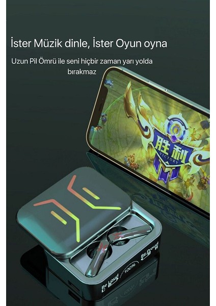 M80 Bluetooth Oyuncu Kulaklık Enc Mod Aktif Ios ve Android Tüm Telefonlara Uyumlu Bluetooth Kulaklık fiyatları