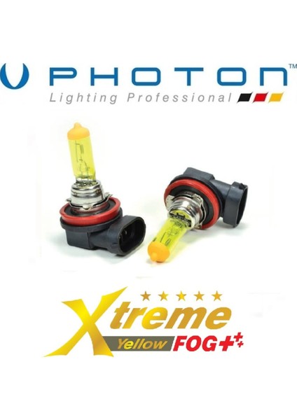 Fardoktoru Photon H11 Xtreme Yellow 3000K Sari Far Ampulü