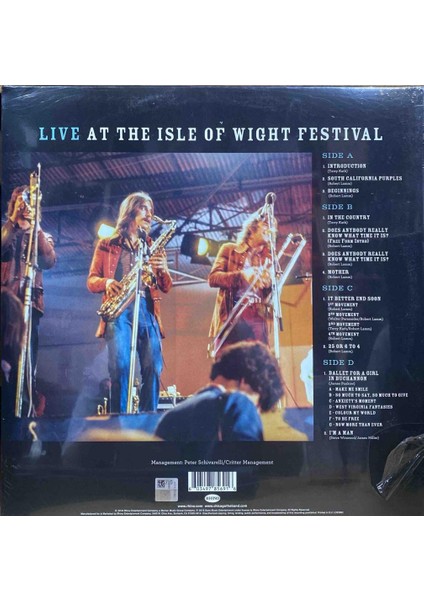 Chicago – Live At The Isle Of Wight Festival fiyatları