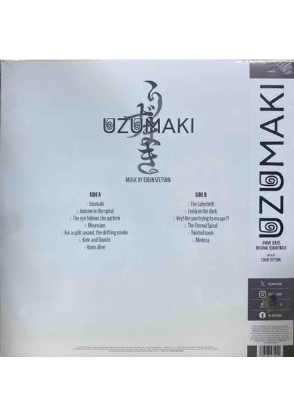 Colin Stetson – Uzumaki (Anime Series Original Soundtrack) fiyatları