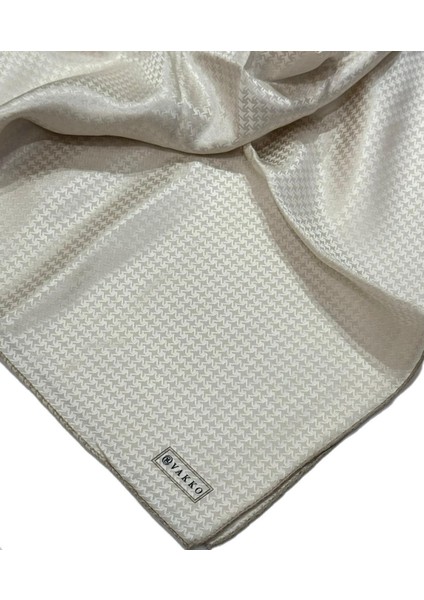 Jakarlı Ipek Eşarp 31815-J-EKRU fiyatları