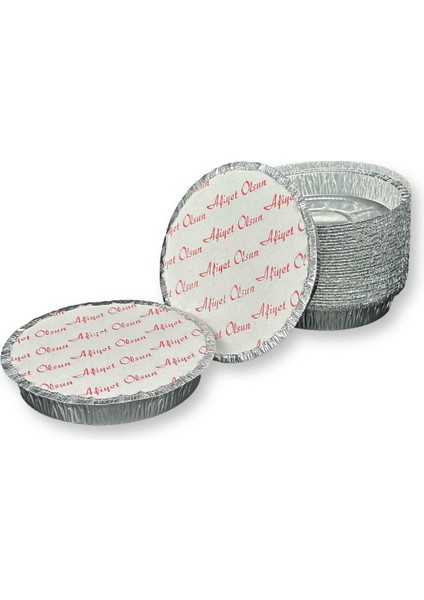 Kapaklı Alüminyum Künefe Tatlı Kabı fiyatları