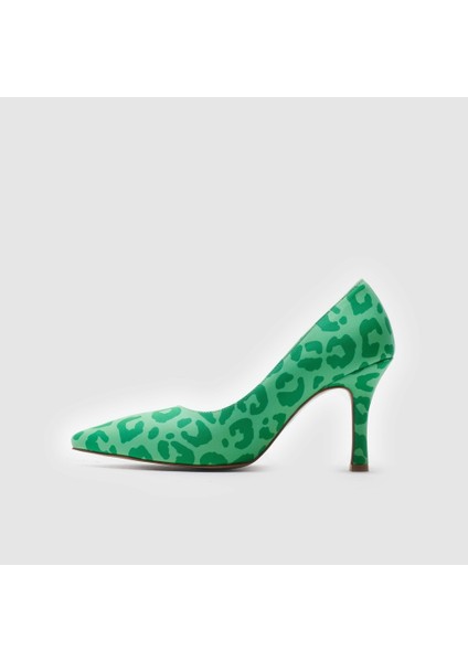 Kadın Leopar Stiletto [060147] fiyatları