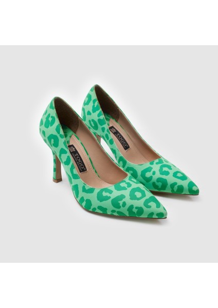 Kadın Leopar Stiletto [060147] fırsatları