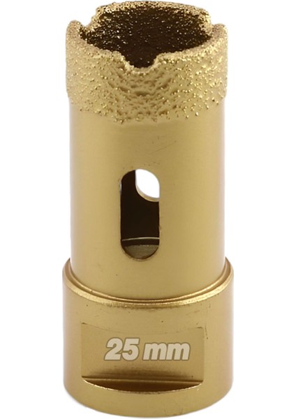 Granit Mermer 25 mm Seramik Fayans Uç Elmas Kaplı Delme Ucu Matkap Aparatı Güçlü Profesyonel Kesici