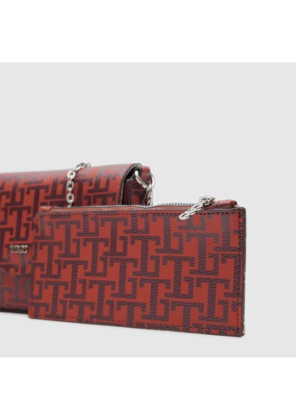 Kadın Monogram Cüzdanlı Çapraz Çanta [930039] fırsatları