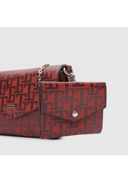 Kadın Monogram Cüzdanlı Çapraz Çanta [930039] indirimleri