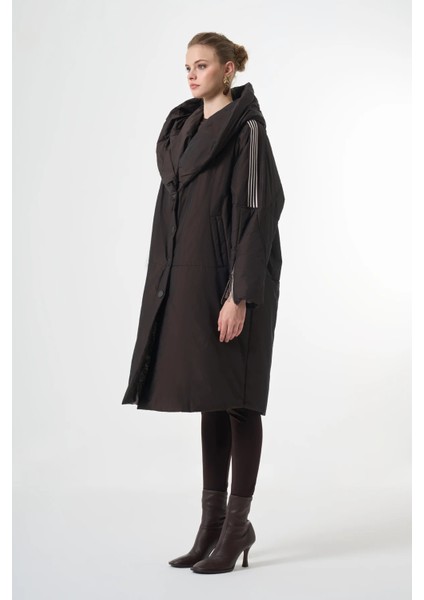 Şerit Detaylı Şişme Mont 38501 modelleri