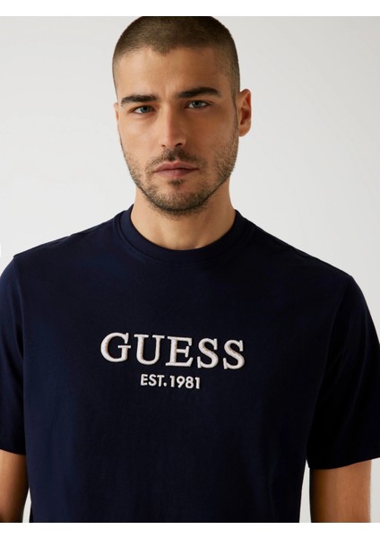 Embroidery Erkek Lacivert Regular Fit T-Shirt M5BI09K8FQ4-G7V2 fiyatları