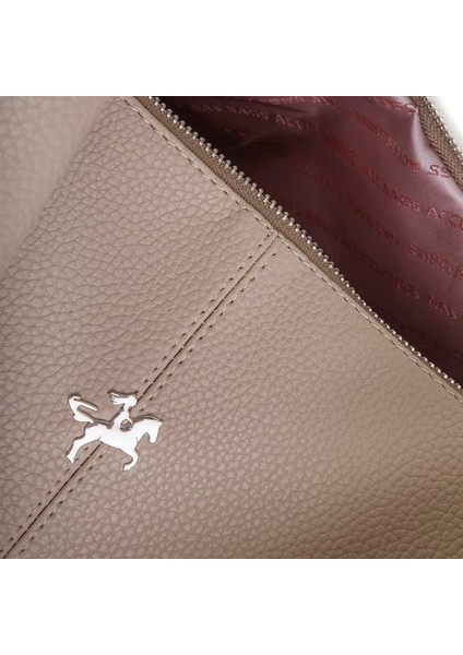 1271 Kadın Omuz Çantası Bej Baskılı indirimleri