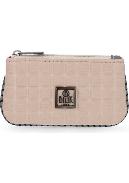 Scuba Bozuk Paralık Bej Kadın Cüzdan Zip