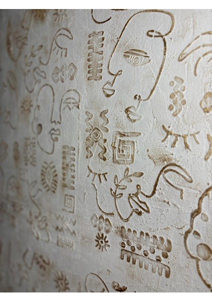 Soyut El Yapımı Tablo modelleri