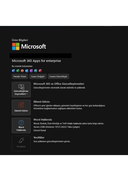 Office 365 Enterprice 5 Cihaz +Copilot Dahil (Yetkili Satıcı ) fiyatları