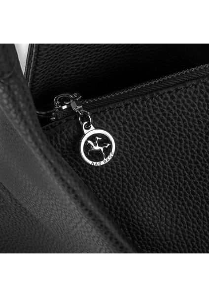 1271 Kadın Omuz Çantası Siyah Baskılı modelleri