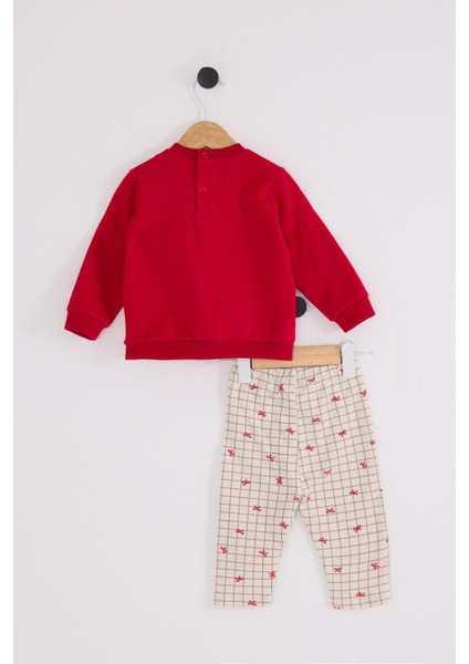 Kız Bebek 2'li Takım Kırmızı fiyatları