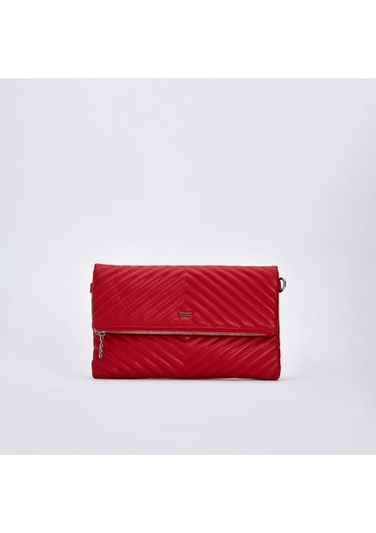 Kadın Kapaklı Kapitone Portföy Çanta [930042]