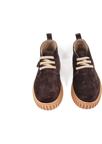263271 Üç Bağcıklı Erkek Casual Bot - Koyu Kahverengi modelleri