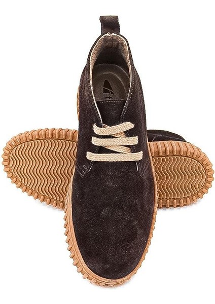 263271 Üç Bağcıklı Erkek Casual Bot - Koyu Kahverengi fırsatları