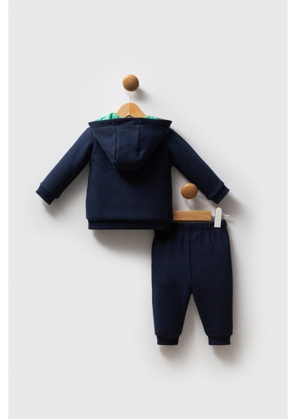 Erkek Bebek 3'lü Takım Lacivert-Yeşil modelleri