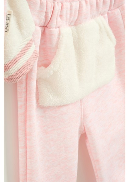 Bebek Nakış Detaylı Sweatshirt, Pantolon ve Ceket 3’lü Takım (9-12-18 Ay) modelleri