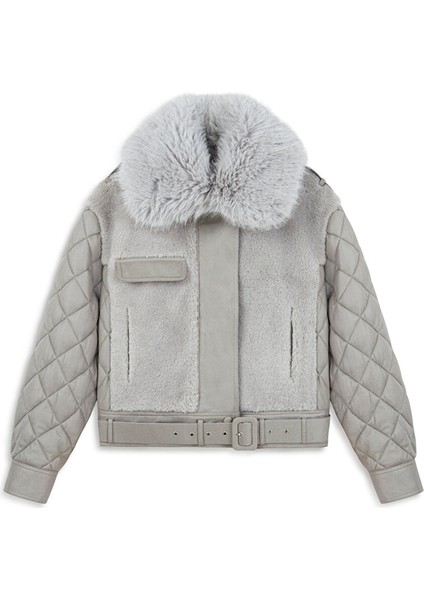 Suni Kürklü ve Kemerli Mont TW6240012287005