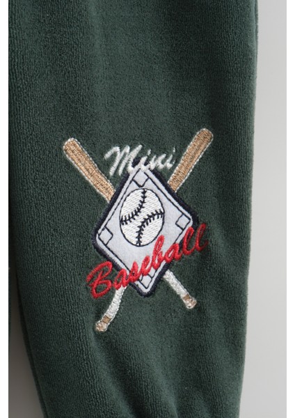 Erkek Bebek Baskılı Şeritli Ceket Eşofman Takım (9-12-18 Ay) fırsatları