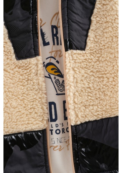 Erkek Bebek Kamuflaj Desen Peluş Eşofman 3'lü Takım (9-12-18 Ay) fiyatları