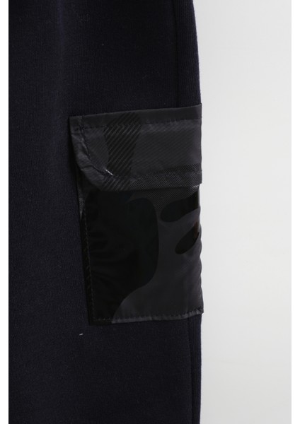 Erkek Bebek Kamuflaj Desen Peluş Eşofman 3'lü Takım (9-12-18 Ay) modelleri