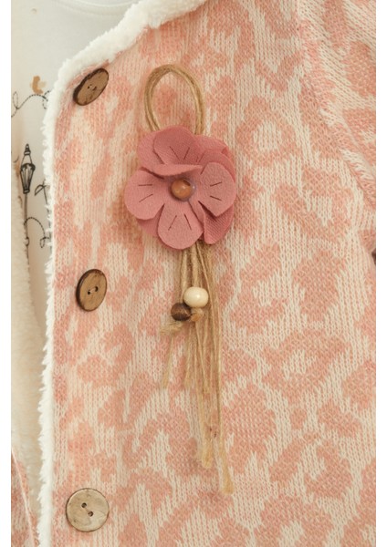 Kız Bebek Tişört, Etek ve Peluş Montlu 3’lü Takım (9-12-18 Ay) fiyatları