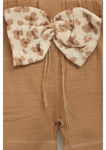 Kız Bebek Çiçek Desenli Bluz ve Şort Takımı (9-12-18 Ay) fırsatları