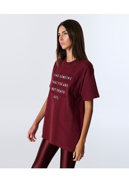 Slogan Baskılı T-Shırt TW6250070123035