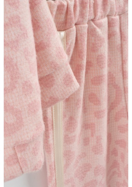 Kız Çocuk Kalp Desen Eşofman Takım 3'lü Takım (2-3-4-5 Yaş) modelleri